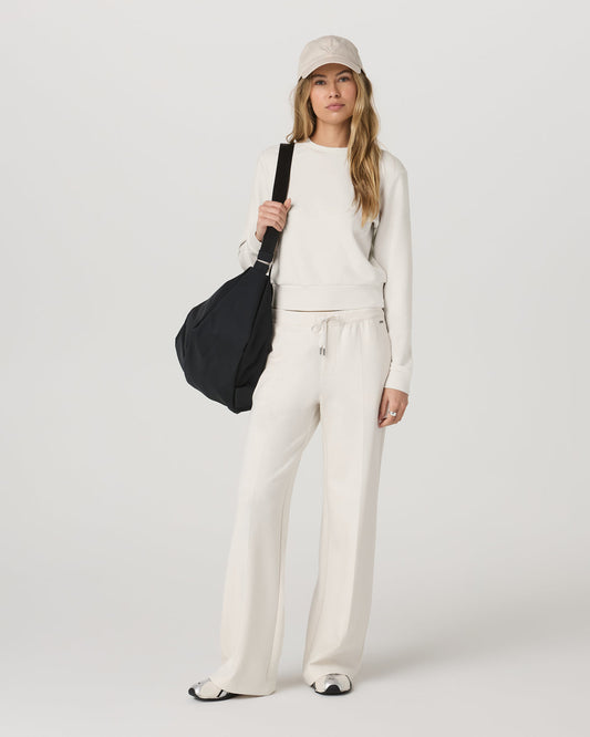 Compose Crew Marshmallow Pullover Fleece Sweatshirt | Vuori discount