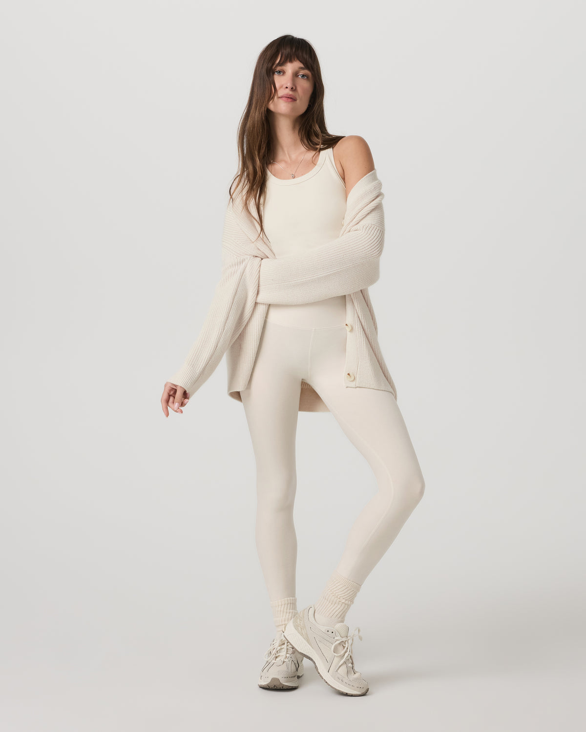 Alps Boyfriend Cardigan Women's Marshmallow Sweater | Vuori onsale