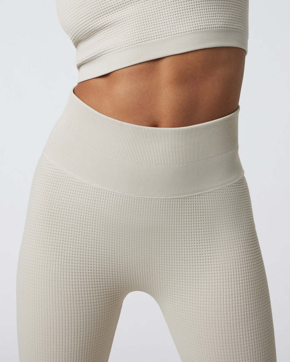 Waffle Seamless Legging Ecru High Rise Leggings | Vuori discount