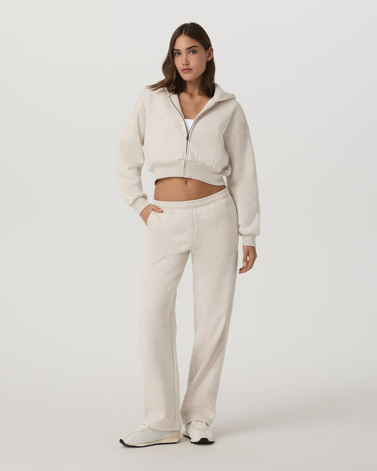 Women's Restore Straight Leg Sweatpant Bone Heather | Vuori outlet