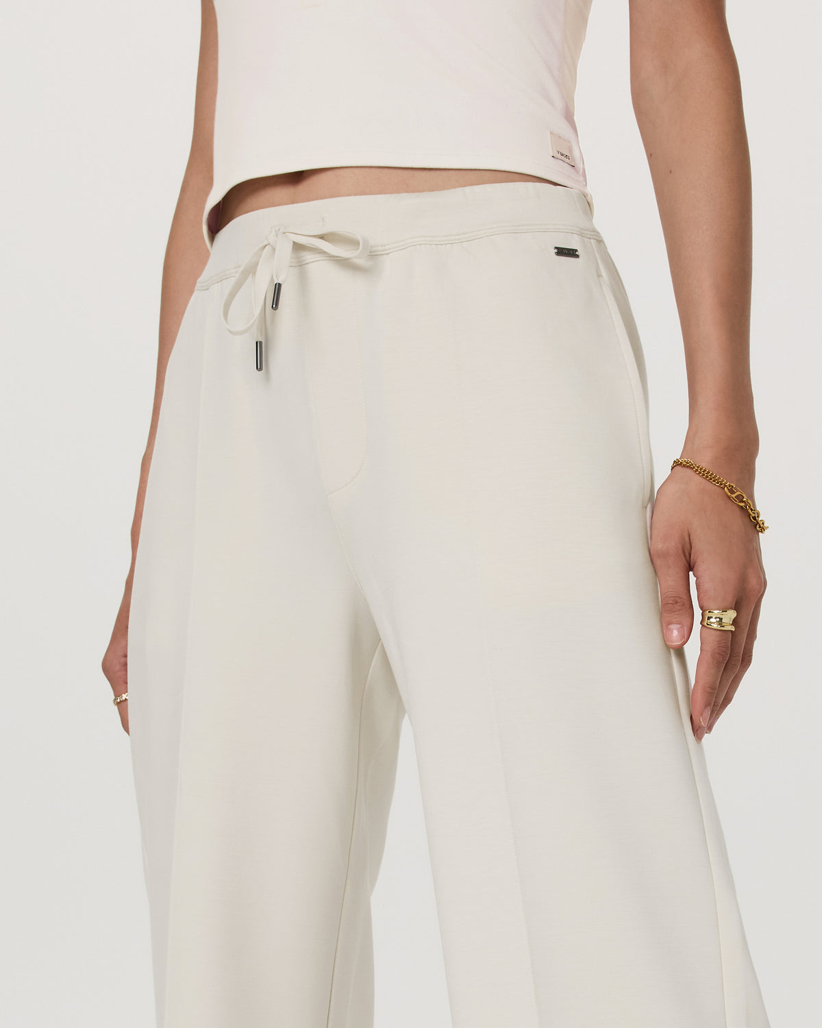 Compose Wideleg Pant Marshmallow Mid-High Rise Pants | Vuori discount