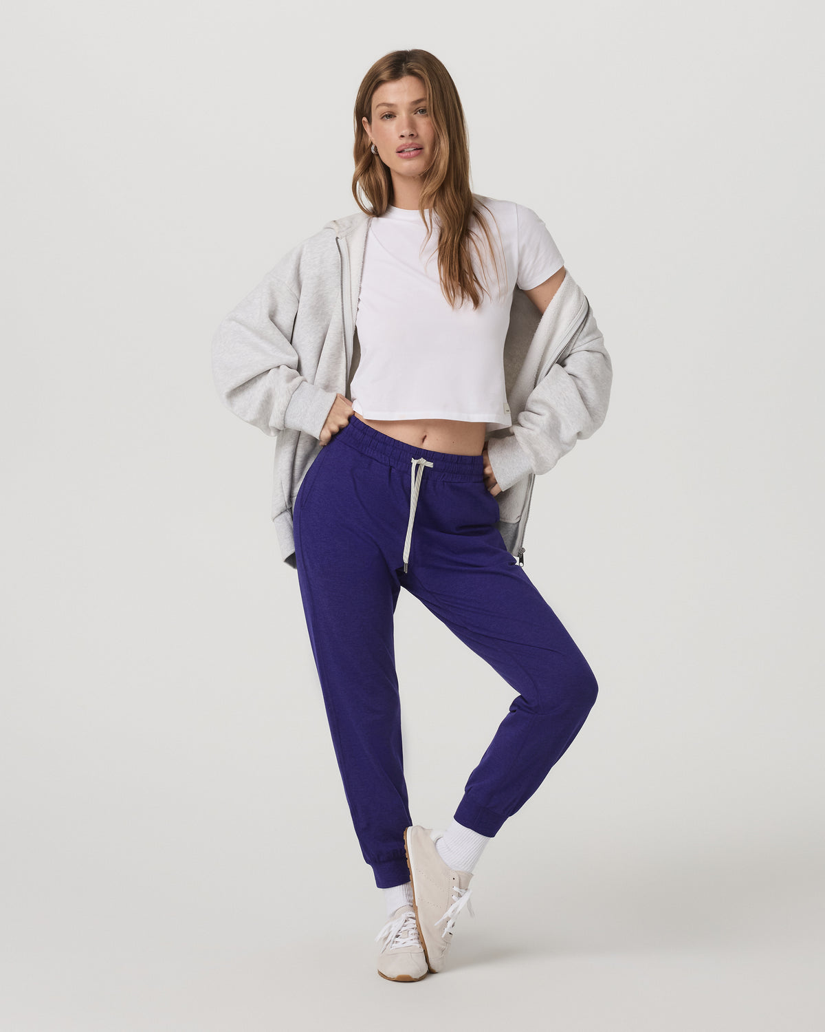 Performance Jogger - Long Stellar Sky Heather Joggers | Vuori onsale