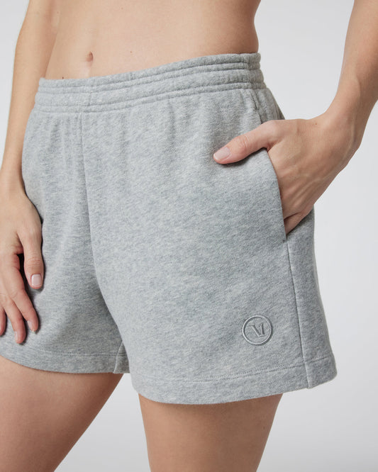 Sedona Sport Short Light Heather Grey Fleece Shorts | Vuori sale