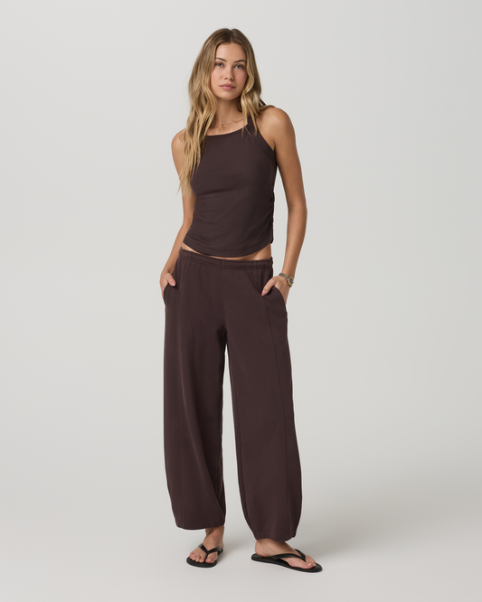 Pose Cooper Tank Women's French Roast Tank Top | Vuori onsale