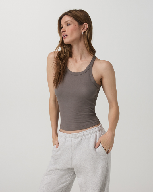 Cove Layering Tank Women's Chia Rib Knit Tank Top | Vuori discount