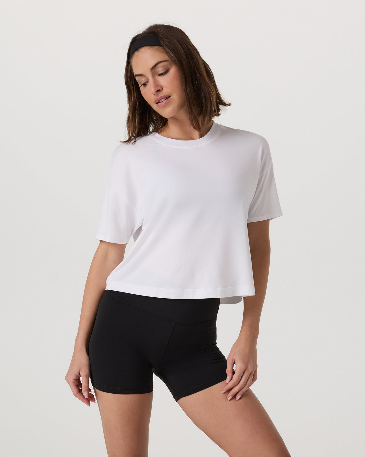 Energy Tee Women's White Oversized Tee | Vuori outlet
