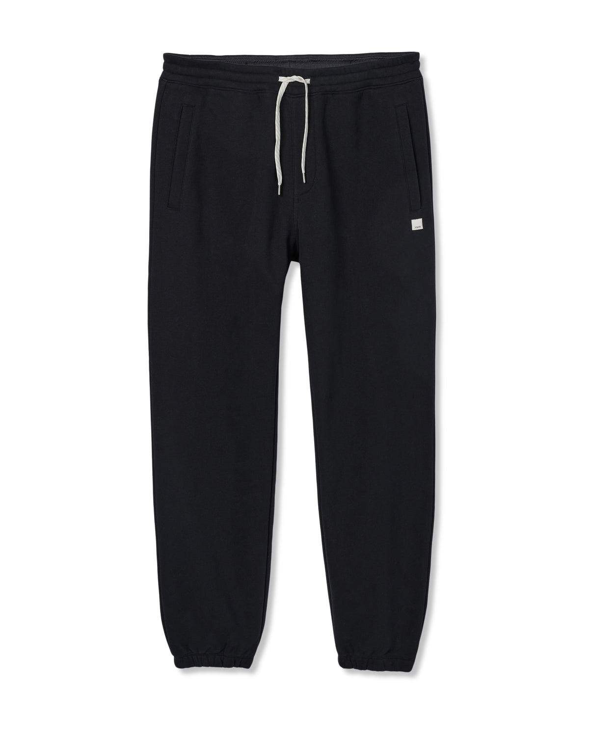 Seaside Sweatpant 28" Men's Relaxed Fit Black Sweatpant | Vuori onsale