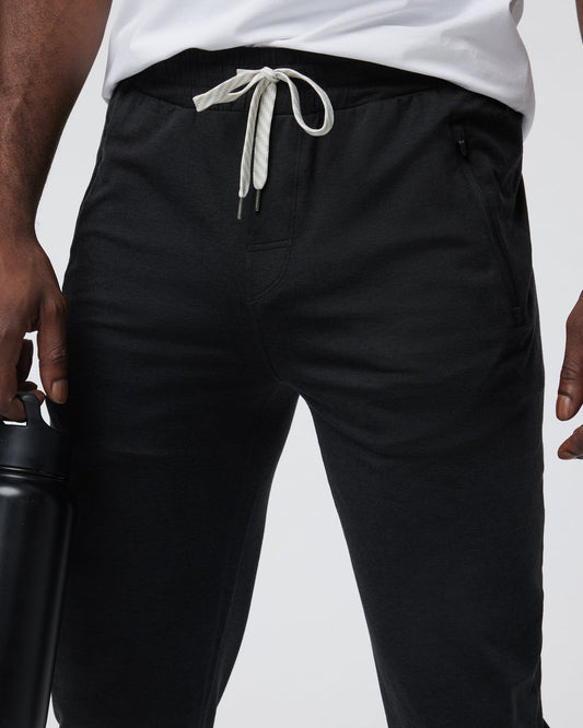Ponto Performance Jogger Men's Black Training Pants | Vuori online