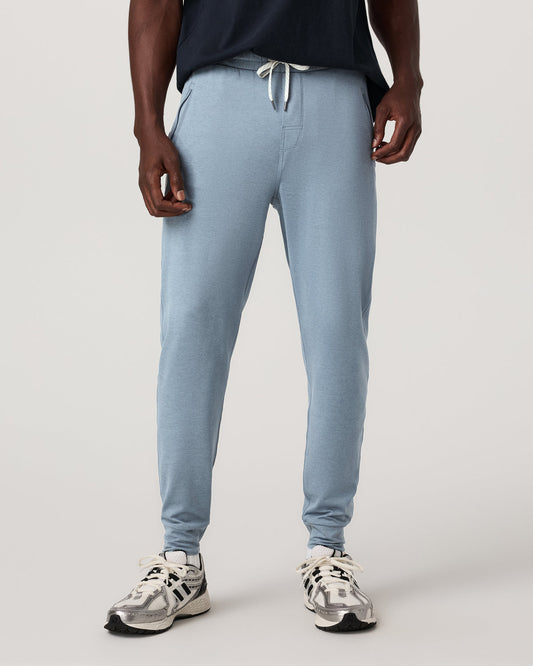 Ponto Performance Jogger 28" Men's Flint Heather Pants | Vuori onsale