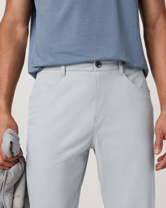 Meta Pant Classic Fit 32" Men's Sea Fog 5-Pocket Pants | Vuori onsale