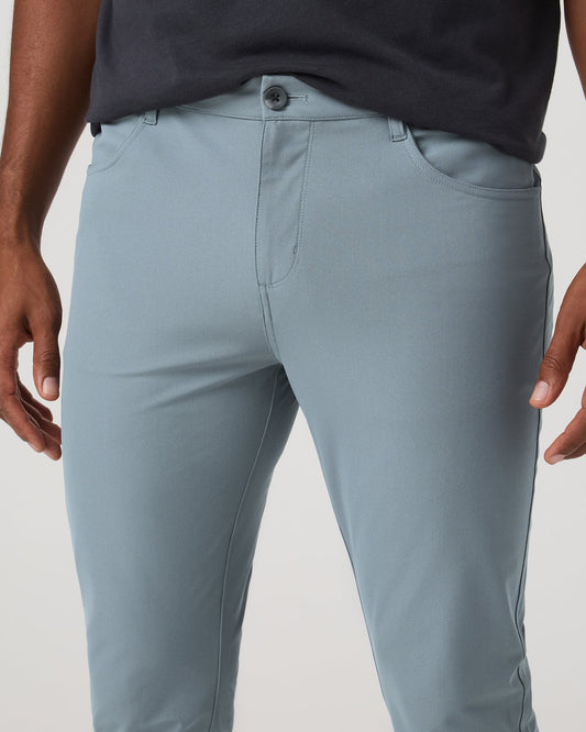 Meta Pant Athletic Slim 32" Dusty Blue 5-Pocket Pants | Vuori discount