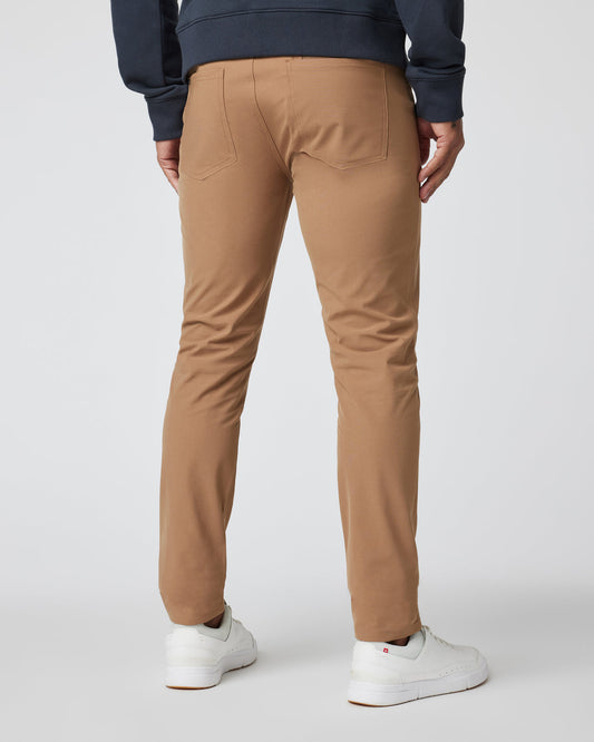 Meta Pant Men's Camel 5-Pocket Pants | Vuori for sale