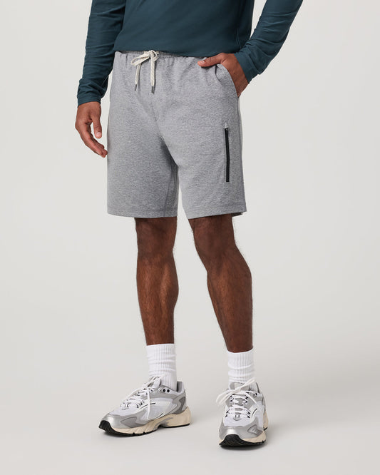 Sunday Performance Short 8.5" Grey Heather | Vuori outlet