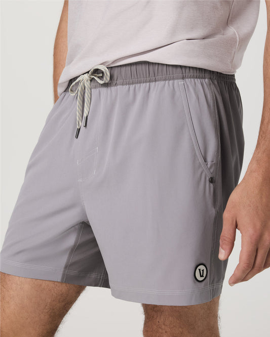 Kore Short Lined 5" Men's Cinder Color Block Fit Shorts | Vuori for sale