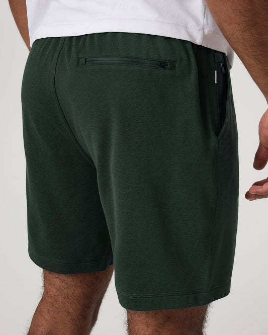 Ponto Performance Short 7" Men's Spruce Heather Shorts | Vuori outlet