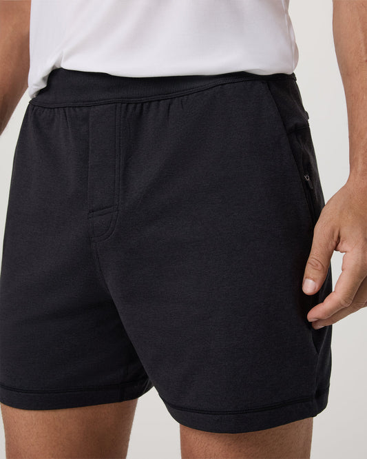 Coronado Short 5" Men's Black Heather Shorts | Vuori for sale