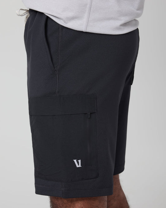 Sunday Performance Utility Short Classic Fit 8" Black | Vuori online
