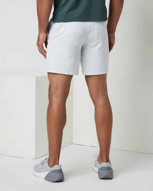 Crosscourt Short Men's Frost Grey Tennis Shorts | Vuori onsale