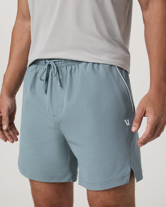 Crosscourt Short Unlined 7" Men's Mist Tennis Shorts | Vuori sale