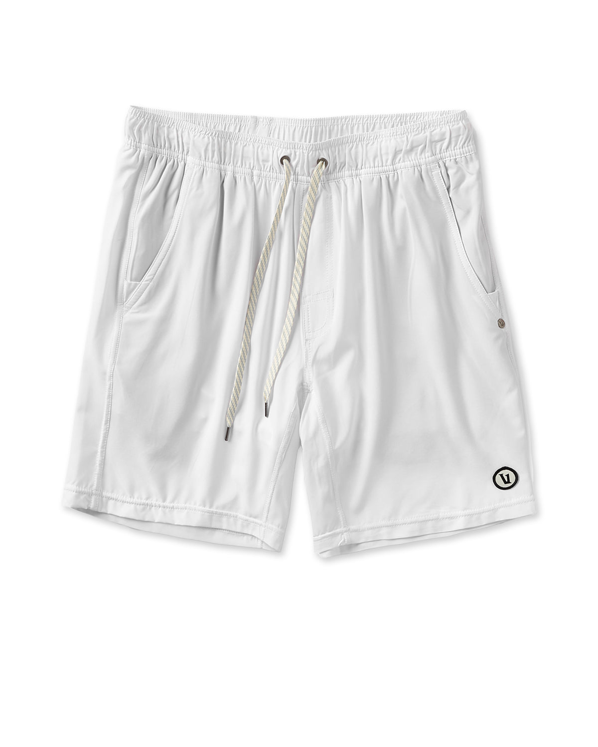 Kore Short Lined 7" Men's White Athletic Shorts | Vuori shop