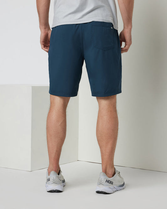 Kore Short Lined 9" Men's Indigo 9" Inseam Athletic Shorts | Vuori outlet