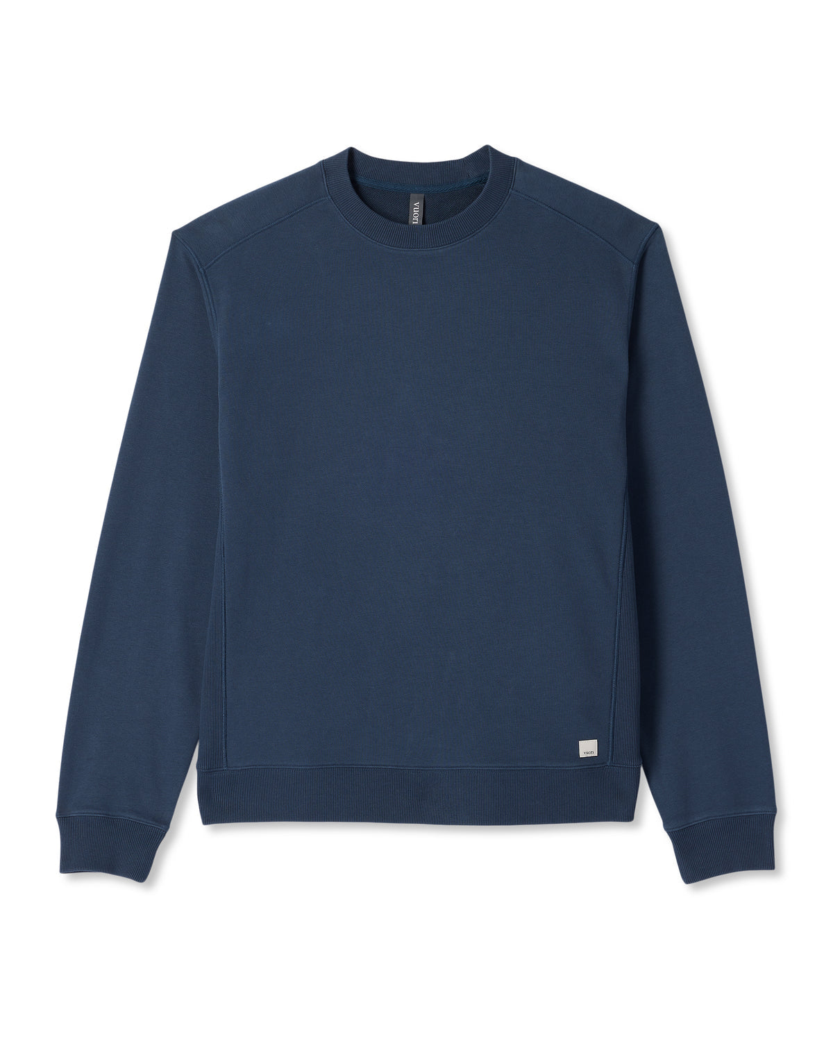 Cypress Vintage Crew Men's Ocean Blue Fleece Pullover | Vuori onsale