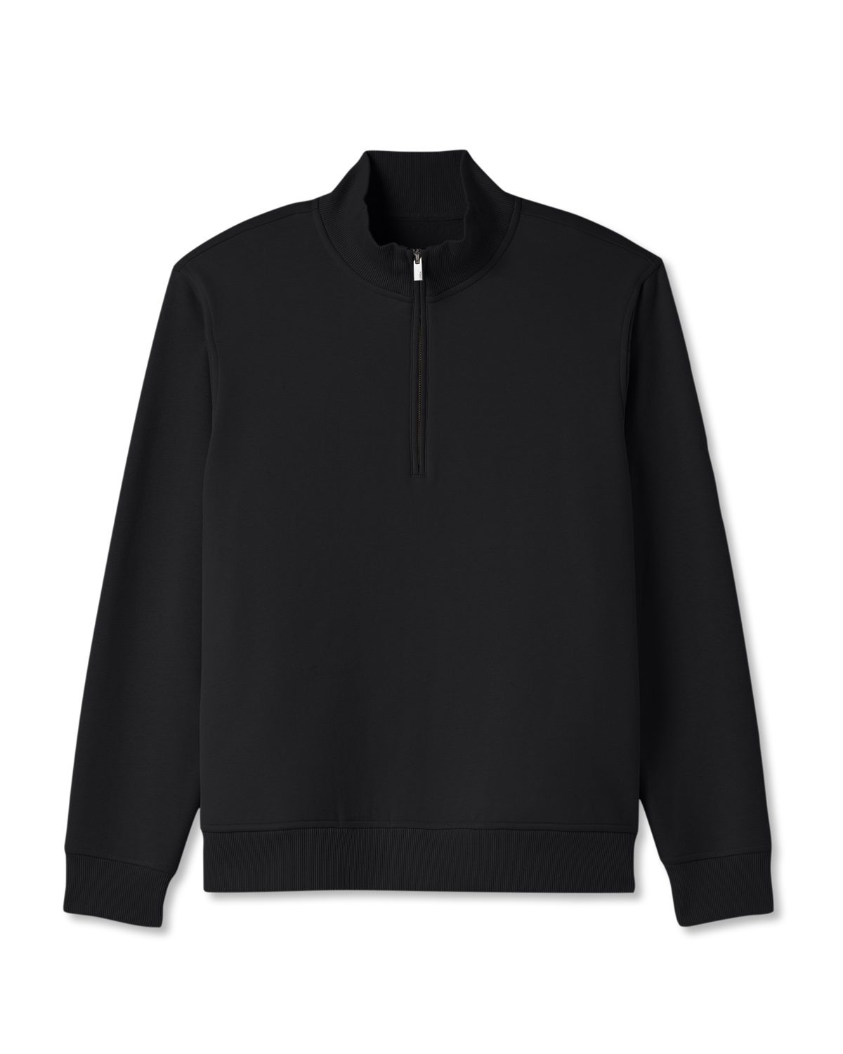 Seaside 1/2 Zip Classic Men's Black Pullover | Vuori discount