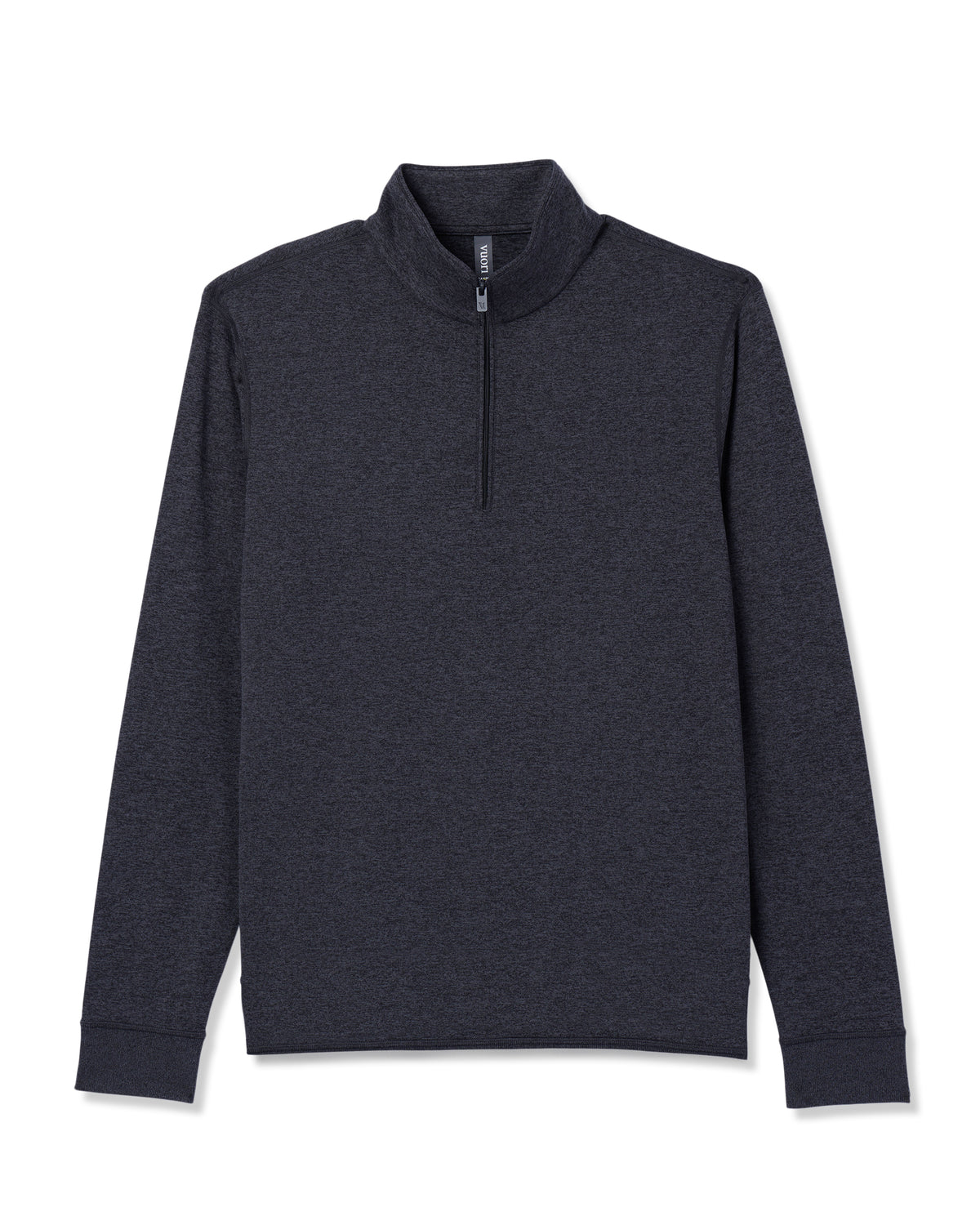 Ponto Half Zip Mock Neck Charcoal Heather | Vuori onsale