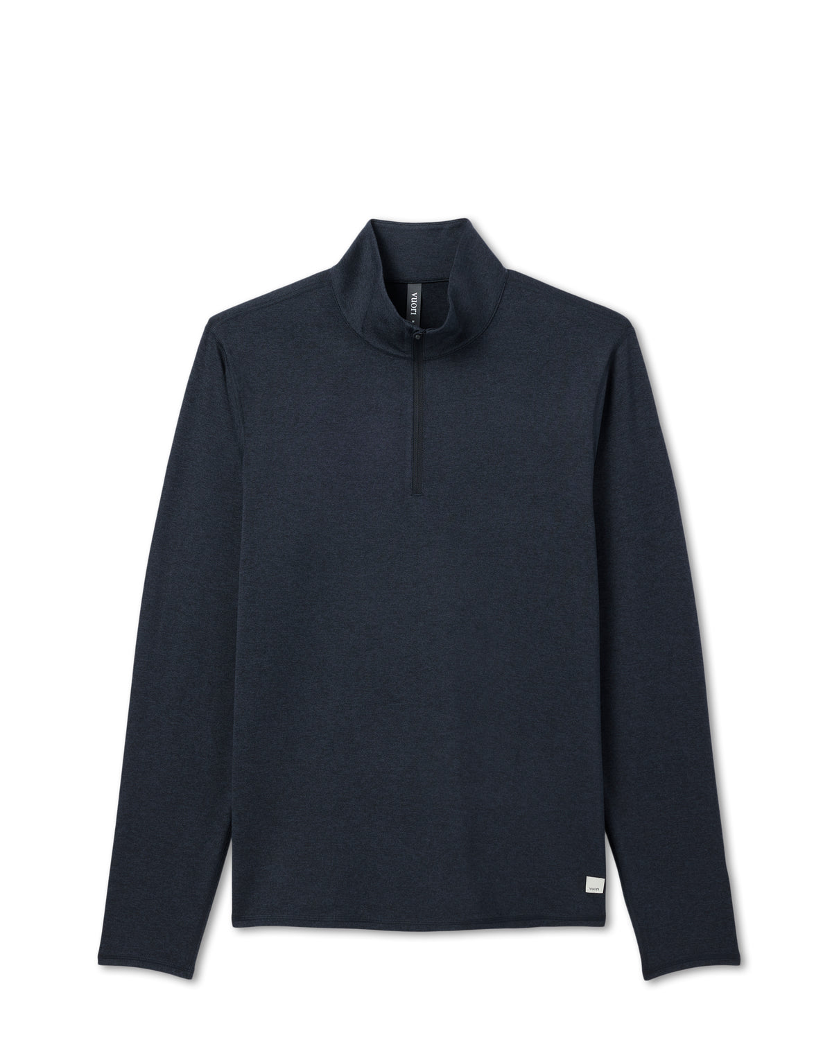Ponto Half Zip Mock Neck Ink Heather | Vuori online