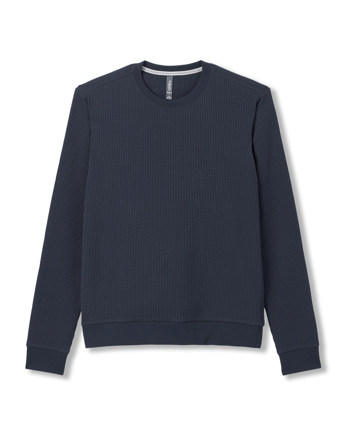 Jamestown Crew Men's Navy Waffle Crewneck | Vuori discount