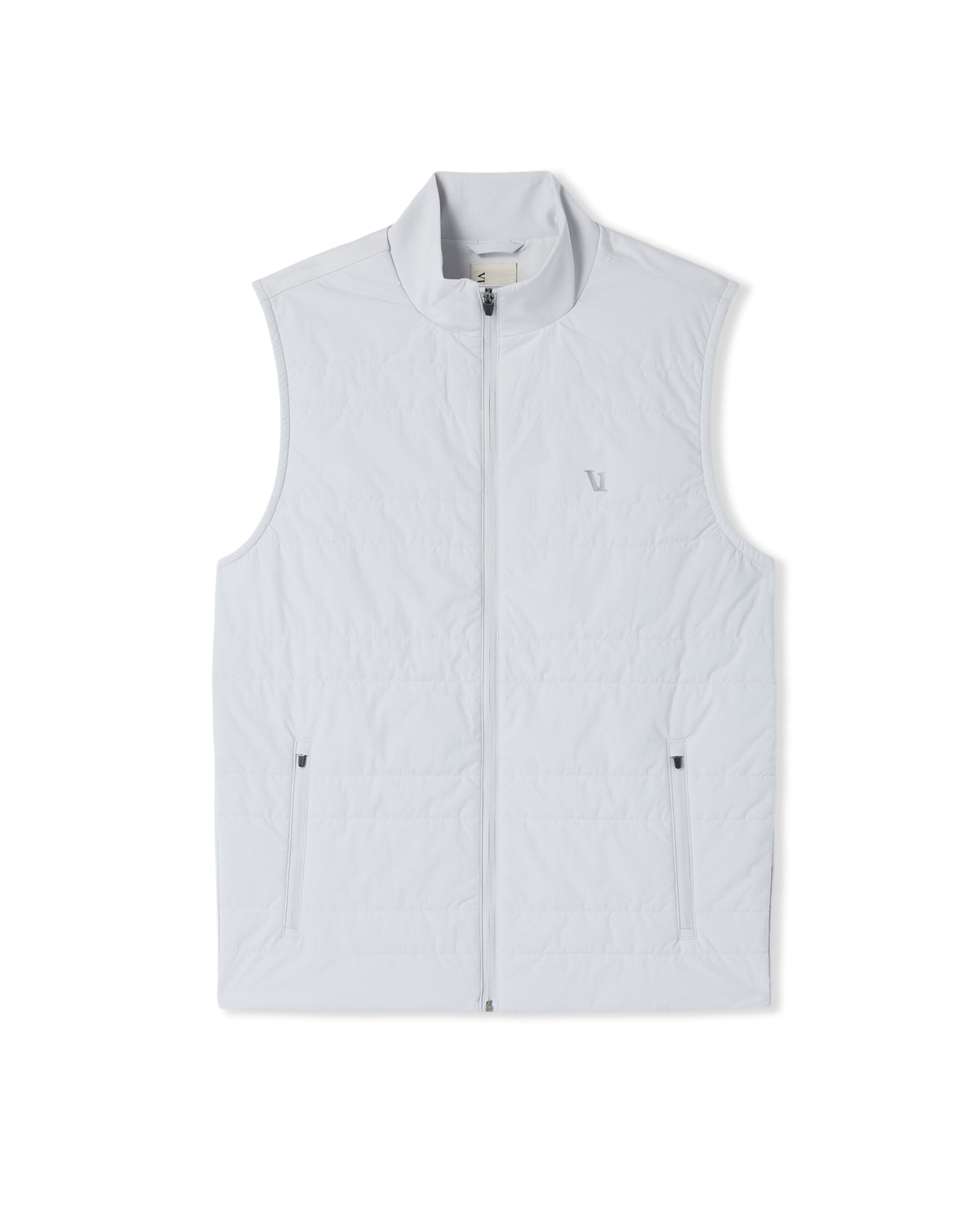Sunday Insulated Hybrid Vest Frost Grey Training Vest | Vuori sale