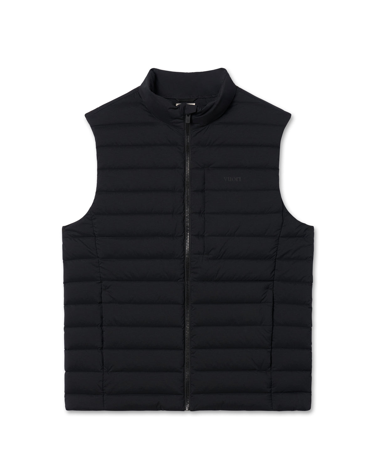 Steadfast Insulated Vest Men's Black Down Vest | Vuori onsale