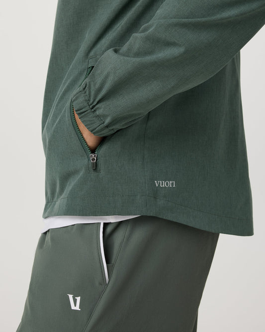 Venture Track Jacket Men's Agate Green Workout Jacket | Vuori discount