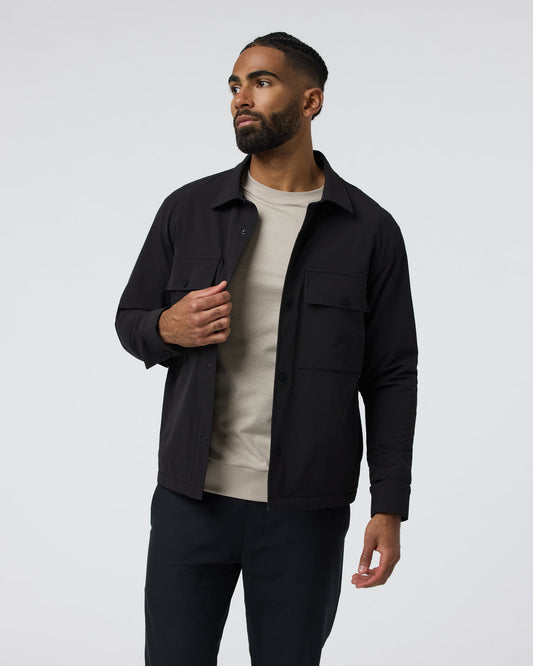 Lawson Tech Shirt Jacket Black | Vuori sale