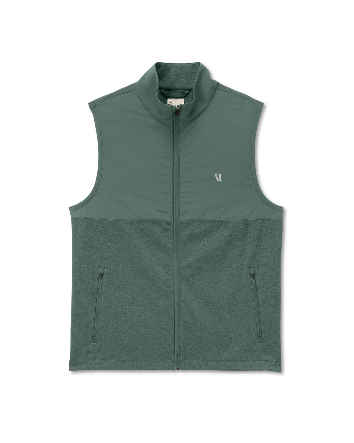 Sunday Element Vest Men's Agate Green Heather Vest | Vuori online