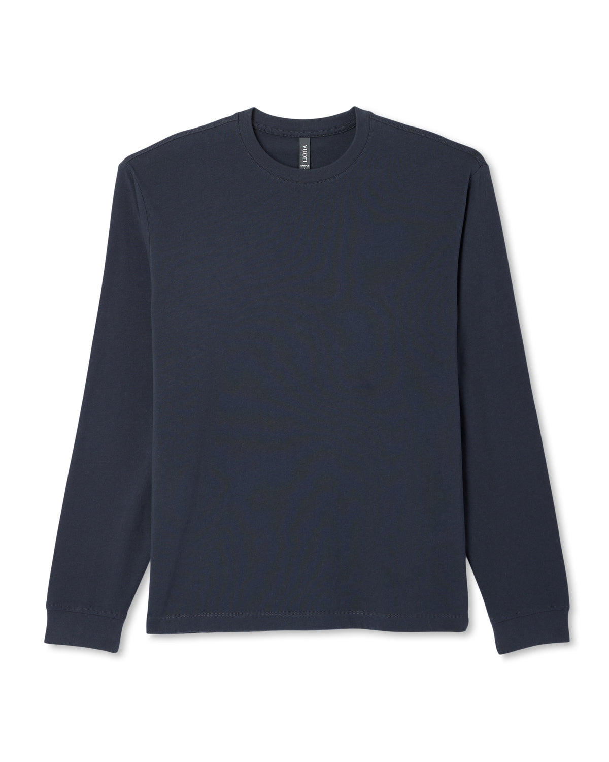 Long Sleeve Heavyweight Cotton Tee Men's Navy Shirt | Vuori sale