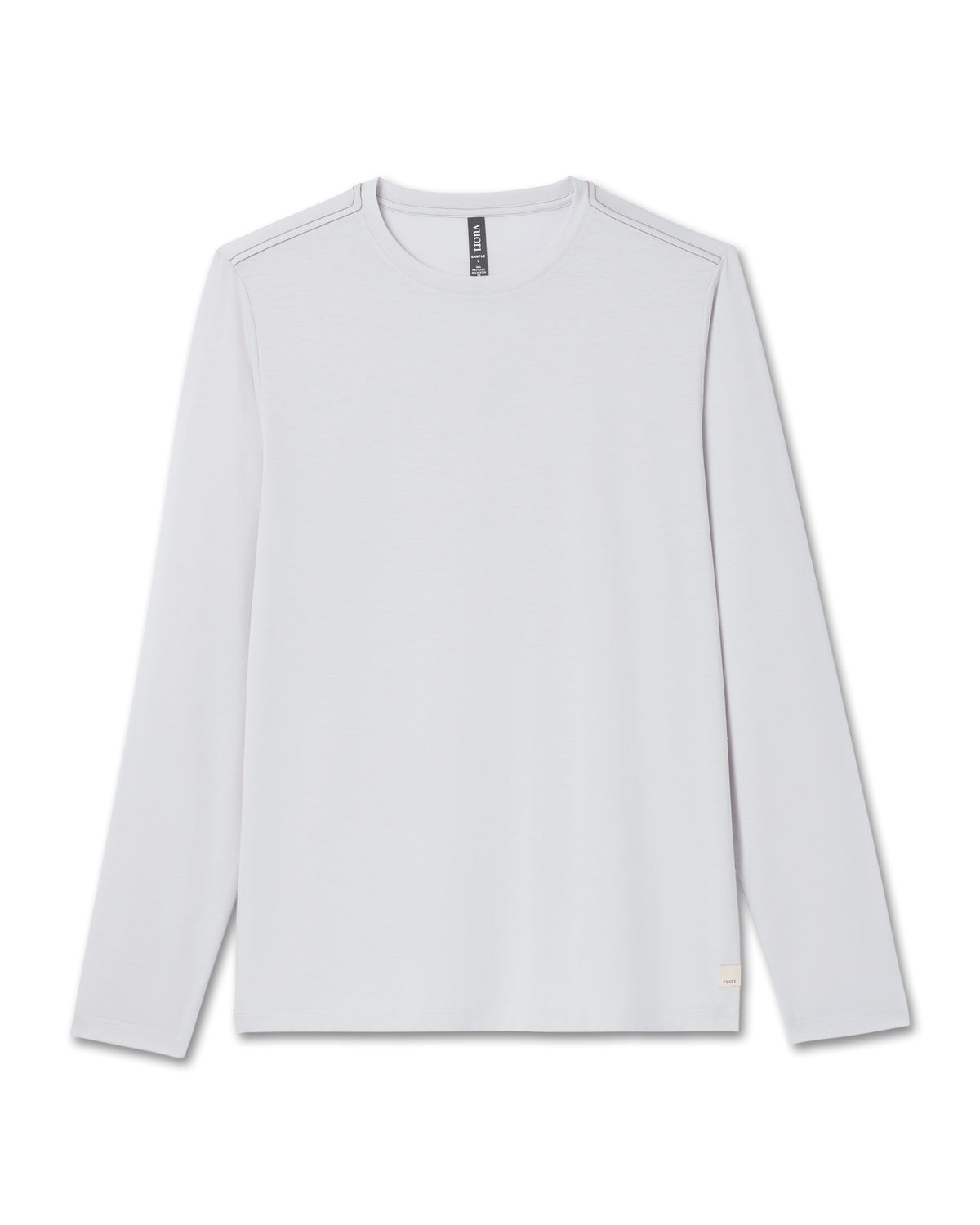 Long Sleeve Current Tech Tee Frost Grey | Vuori onsale