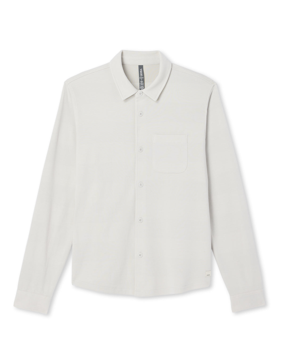 Jeffreys Overshirt Men's Winter Grey Heather Shirt | Vuori shop