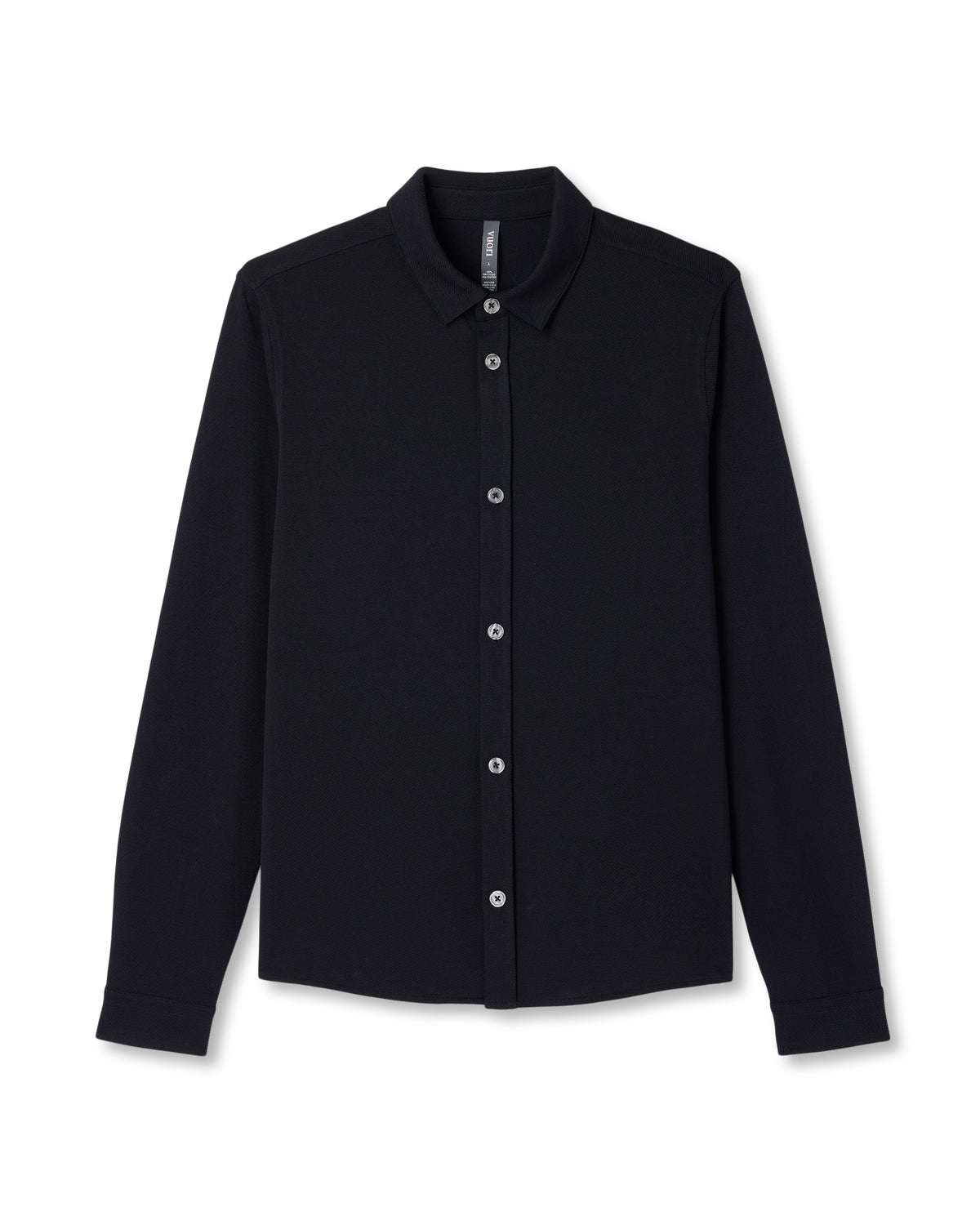 Long Sleeve North Beach Button Down Black | Vuori outlet