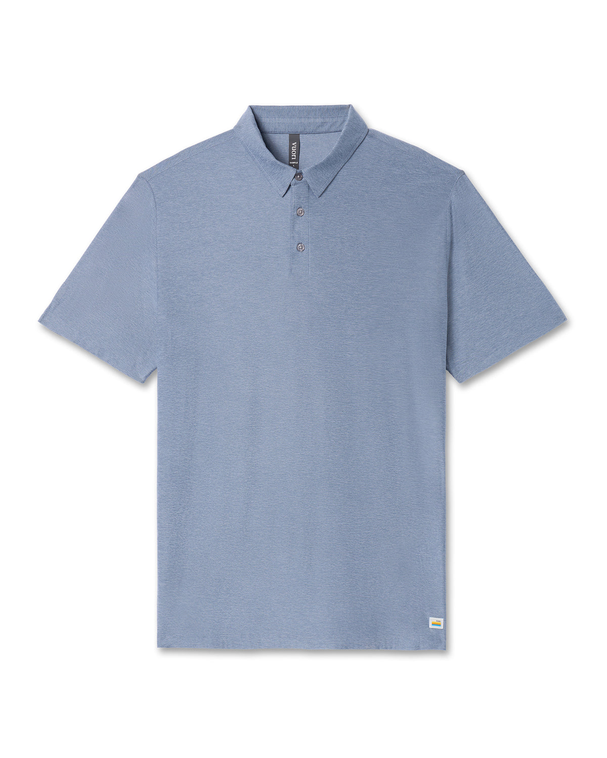 Strato Tech Polo Men's Chambray Heather Polo | Vuori onsale