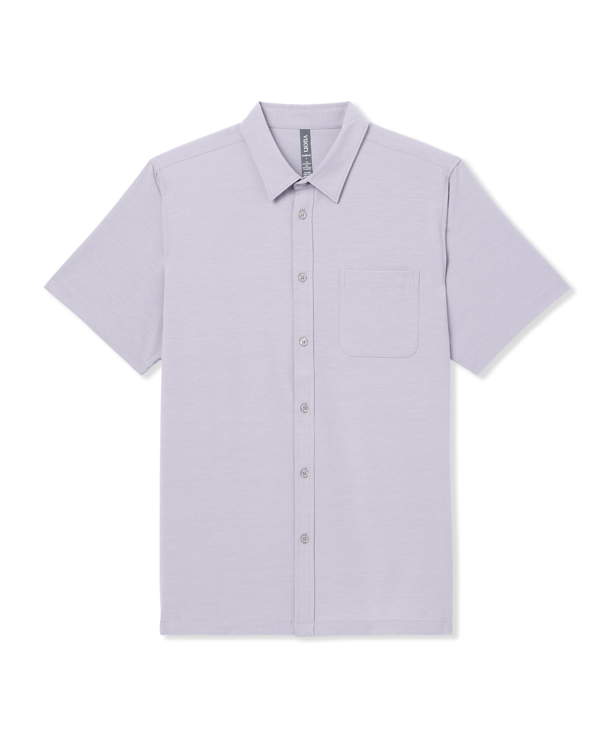 Short Sleeve Bridge Button Down Men's Cinder Shirt | Vuori online