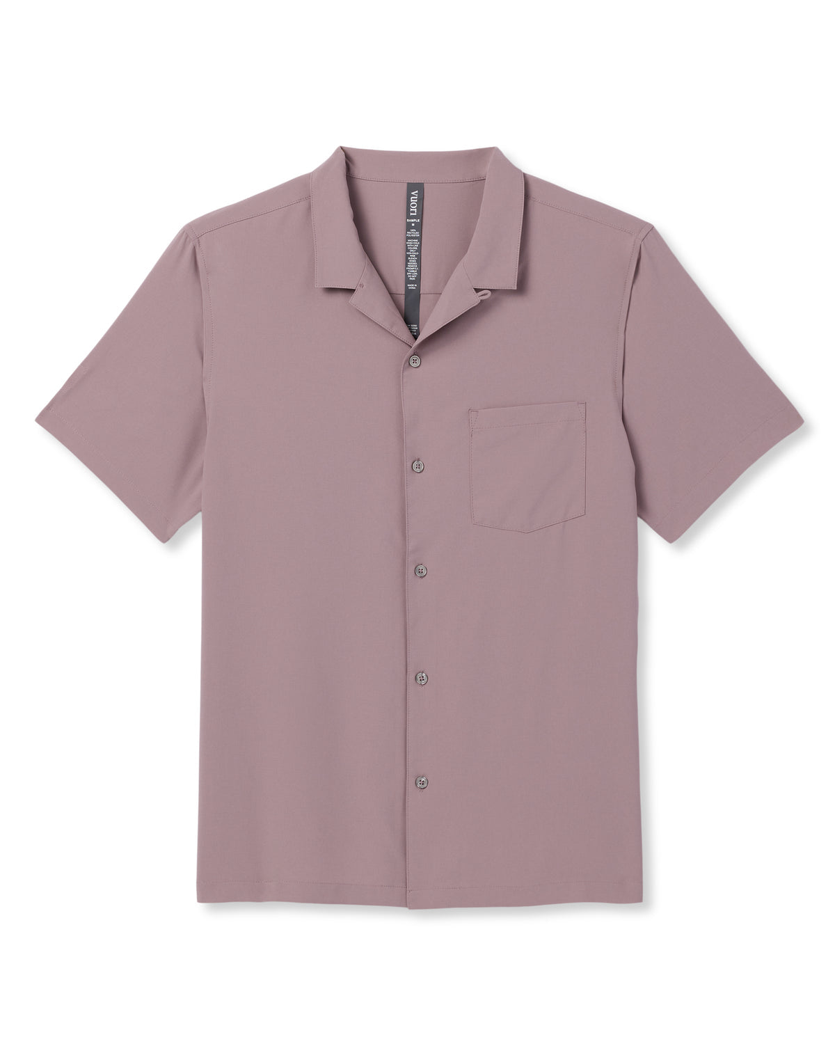 Seaport Button Down Men's Dark Umber Short Sleeve | Vuori onsale