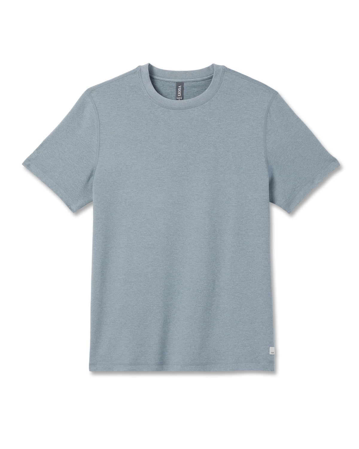 Short Sleeve Ponto Performance Tee Dusty Blue Heather | Vuori outlet