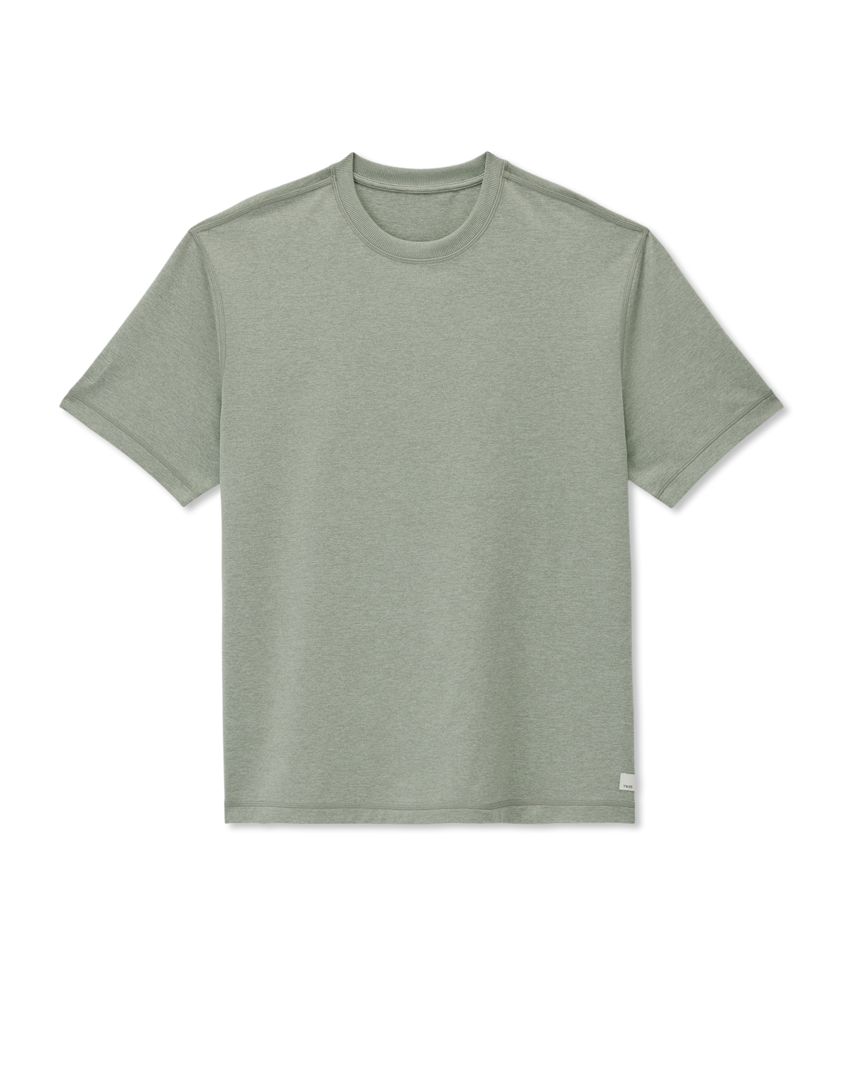 Short Sleeve Ponto Tee - Relaxed Fit Agave Green Heather | Vuori outlet
