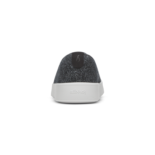 Men's Wool Cruiser Slip On - Dark Grey (Light Grey Sole)