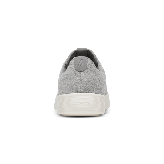 Men's Wool Cruiser - Light Grey (Natural White Sole)