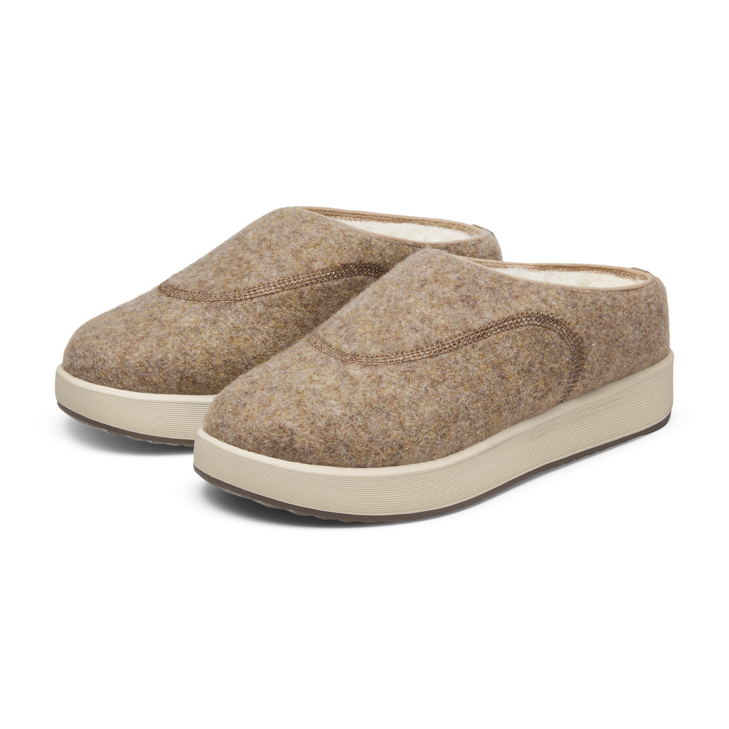 Women's Kiwi Clog - Dark Camel (Stony Cream Sole)