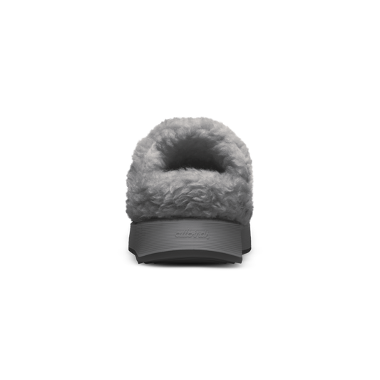 Women's Kiwi Slipper - Medium Grey (Pebble Grey Sole)