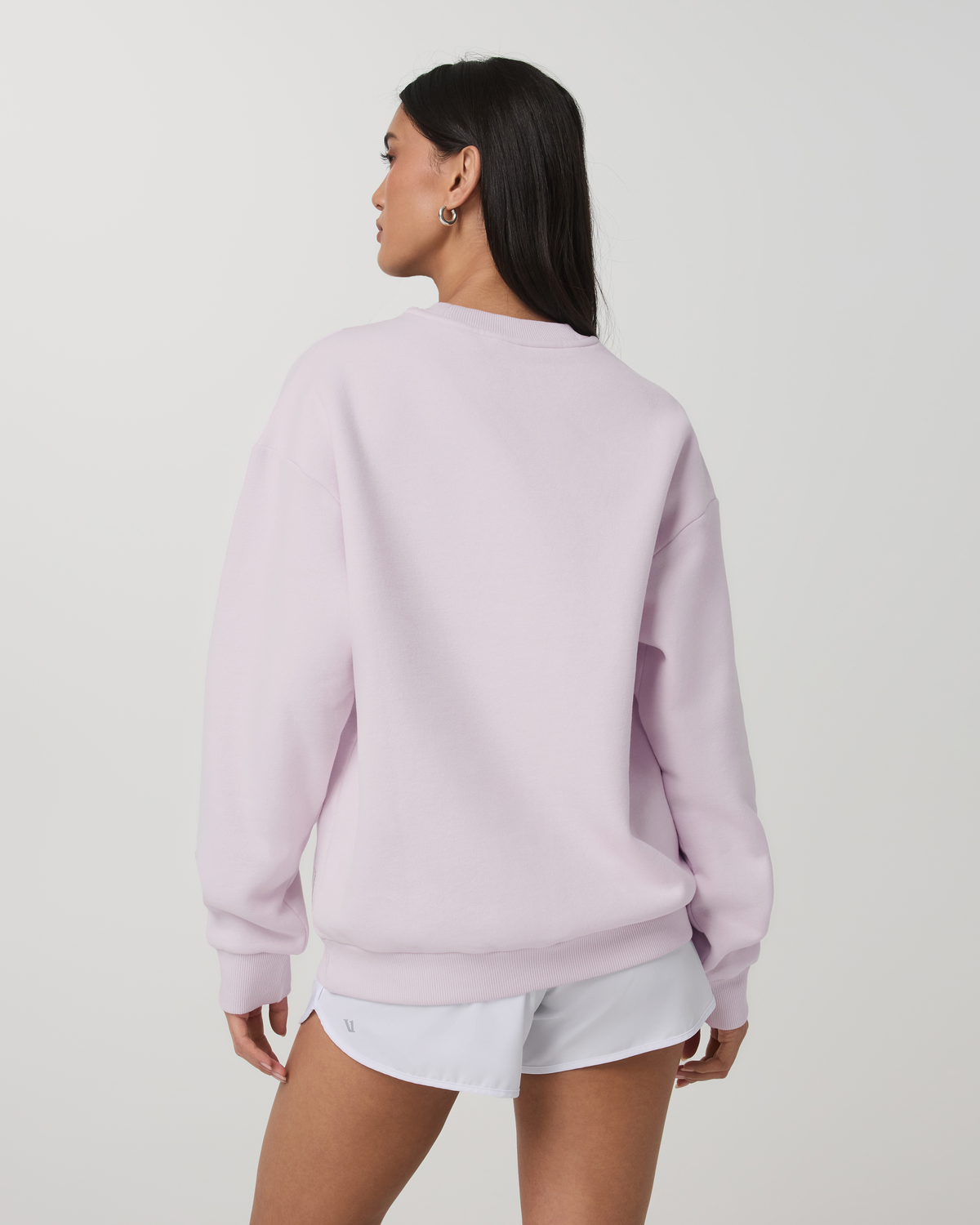 Restore Oversized Crew 2.0 Women's Lilac Breeze Sweatshirt | Vuori onsale