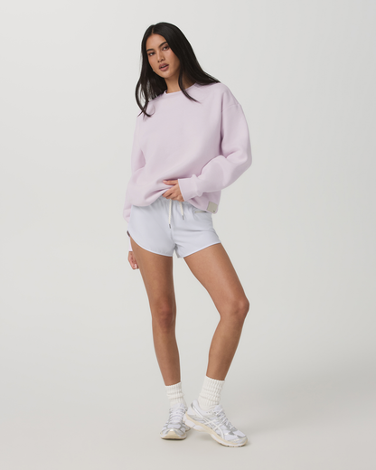 Restore Oversized Crew 2.0 Women's Lilac Breeze Sweatshirt | Vuori onsale